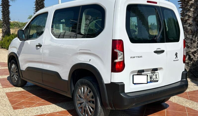 PEUGEOT RIFTER ACTIVE PACK BUSIN STANDARD 1.5 BLUEHDI 100CV lleno