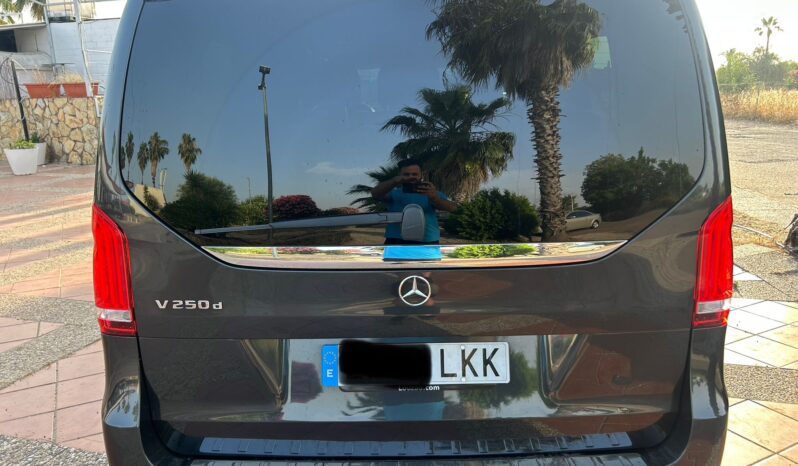 MERCEDES-BENZ V 250D AVANTGARDE LARGO+PORTÓN AMG 2.0D 190CV 2020 lleno