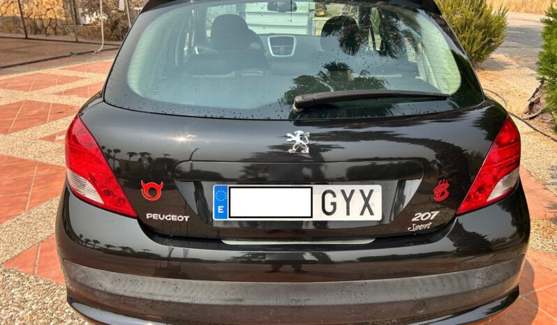 PEUGEOT 207 SPORT 1.6 VTI 120CV GASOLINA 2014 lleno